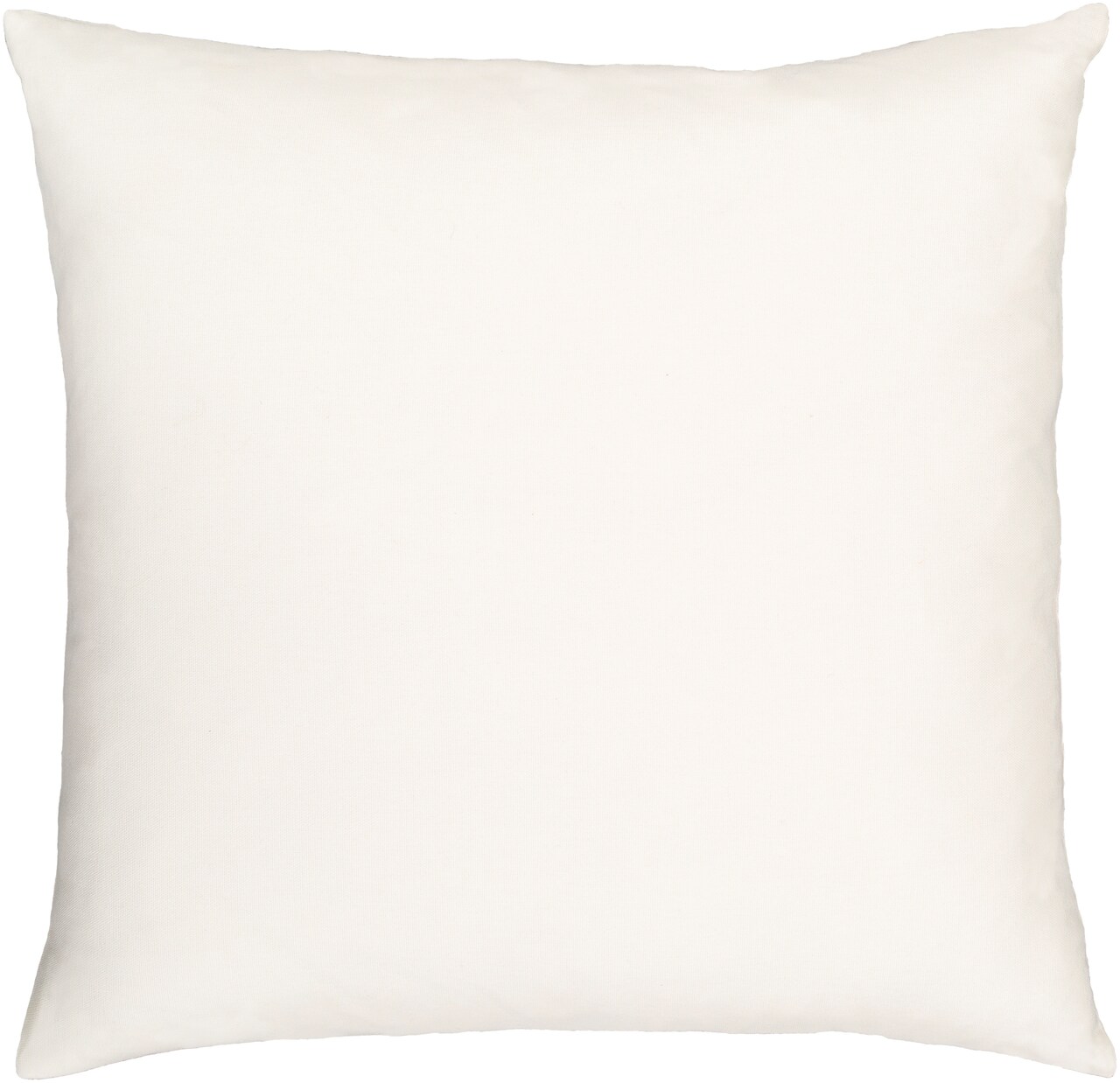 Tiwari Home 18" Black and White Printed Cable Knit Design Square Woven Throw Pillow Cover with Knife Edge